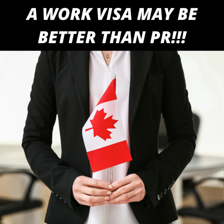 Why Opt for a Work Visa Instead of Permanent Residency?